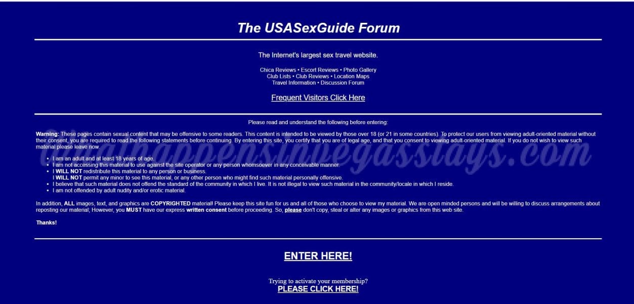 usa sex guide